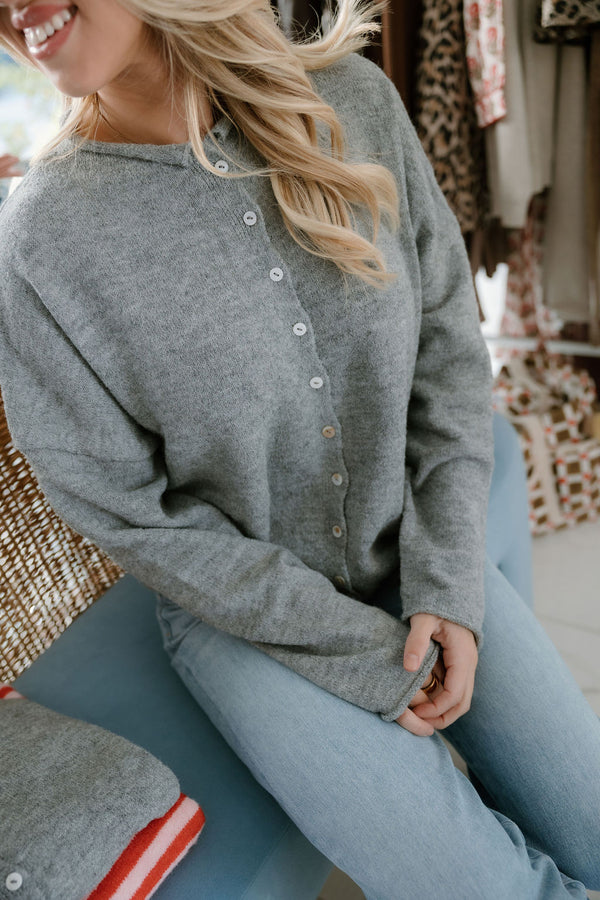 Piper Cardigan - Grey