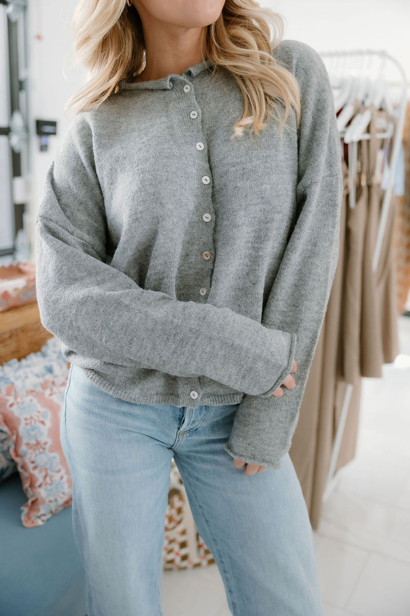 Piper Cardigan - Grey