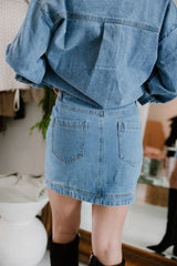 Denim Skirt