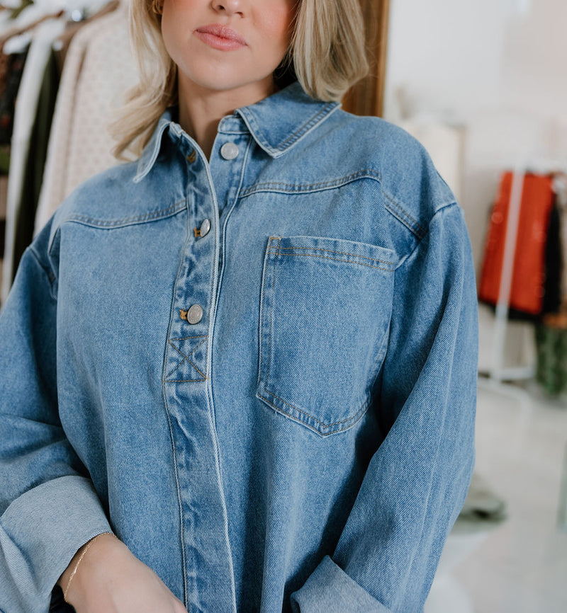 Denim Top