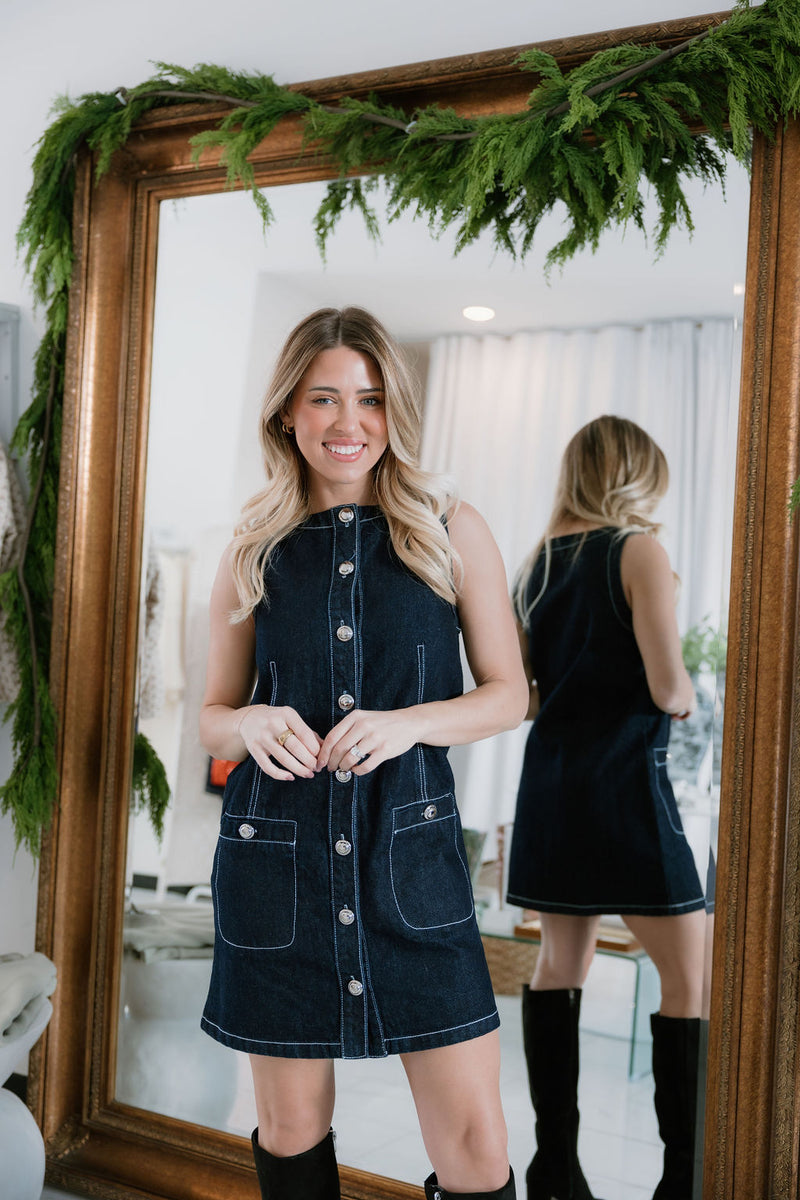 Denim Mini Dress