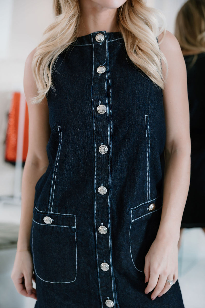 Denim Mini Dress