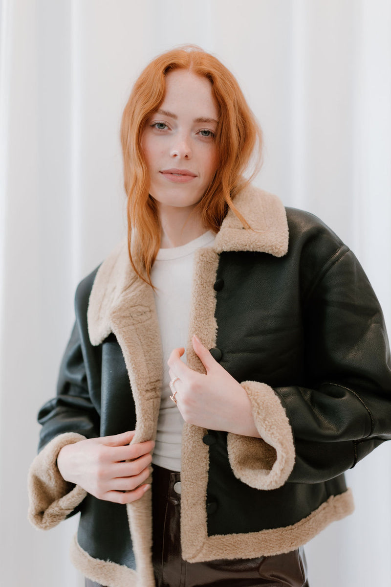 Faux Shearling Jacket