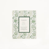 BLOCK PRINTED WALL PICTURE FRAME - BLOOMING TRELLIS GREEN