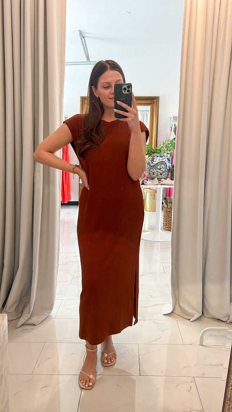 Antonella Dress - Brown