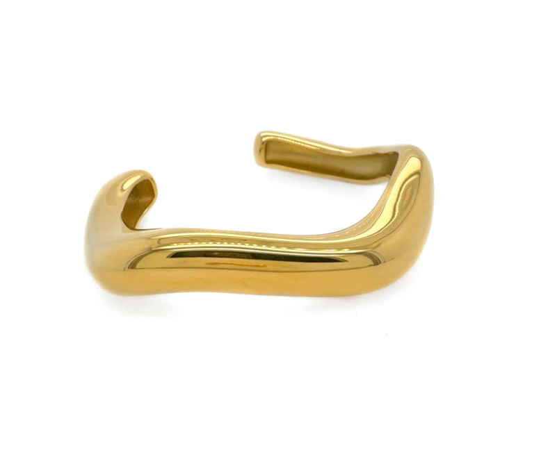 Cascade Cuff Bracelet - Gold