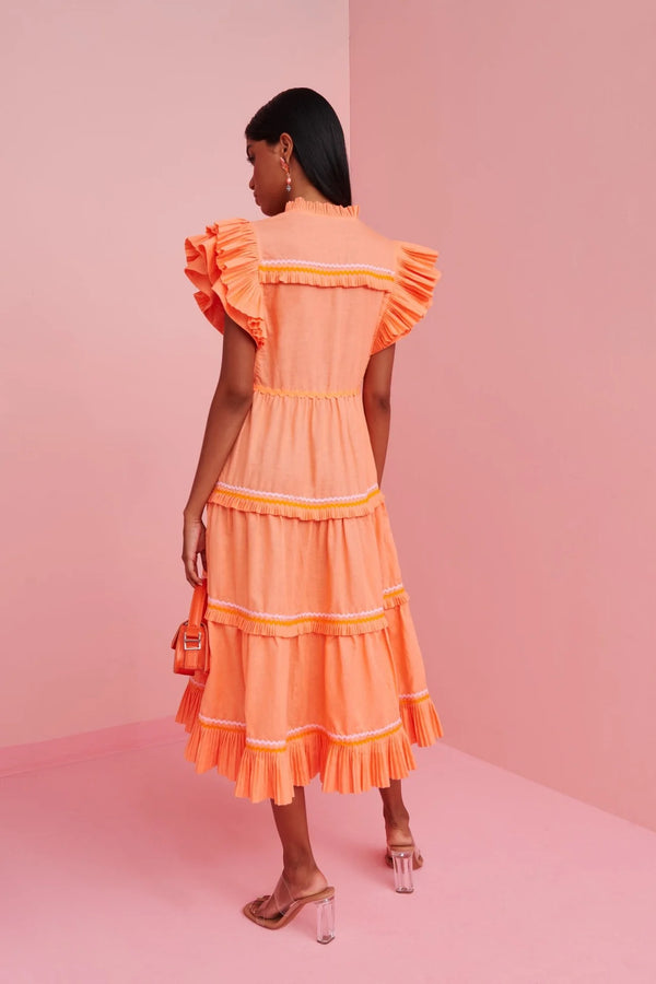 Moonlit Dress Orange